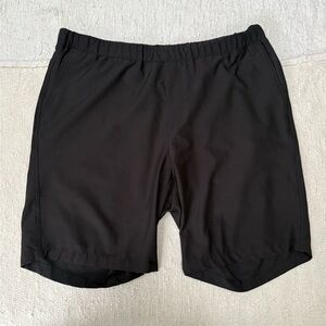 Greg Norman Black Drawstring Golf Shorts Performance Size Large